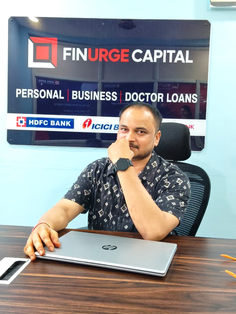 Madan Mohan Naidu Udari, founder of Finurge Capital